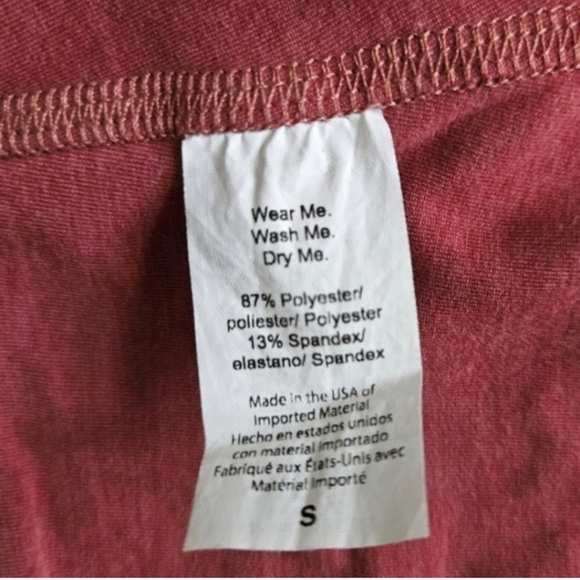 Beyond Yoga Spacedye Biker Short in Softest Scarlet, S - Picture 10 of 11